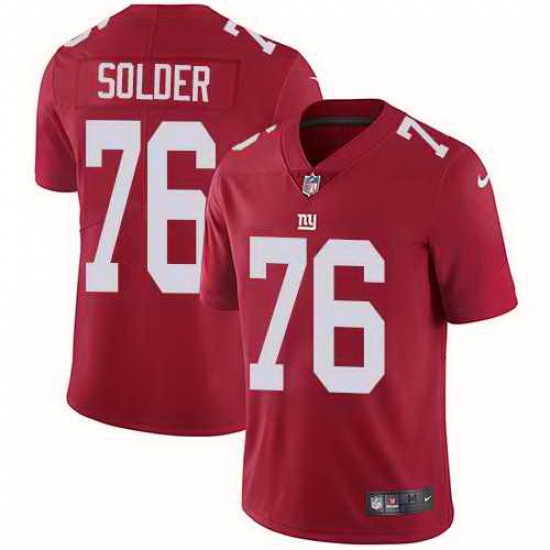 Nike Giants 76 Nate Solder Red Alternate Vapor Untouchable Limited Jersey Nike Giants 76 Nate Solder Red Alternate Vapor Untouchable Limited Jersey