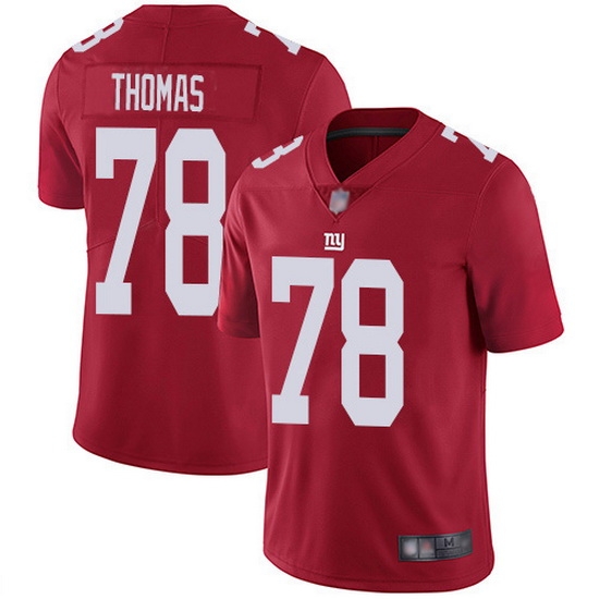 Nike Giants 78 Andrew Thomas Red Men Stitched NFL Limited Inverted Legend Jersey Nike Giants 78 Andrew Thomas Red Men Stitched NFL Limited Inverted Legend Jersey