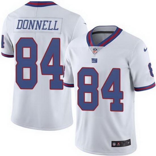 Nike Giants #84 Larry Donnell White Mens Stitched NFL Limited Rush Jersey Nike Giants #84 Larry Donnell White Mens Stitched NFL Limited Rush Jersey