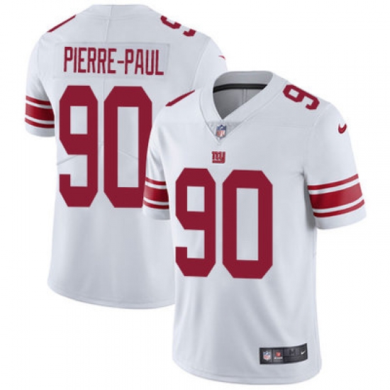 Nike Giants #90 Jason Pierre Paul White Mens Stitched NFL Vapor Untouchable Limited Jersey Nike Giants #90 Jason Pierre Paul White Mens Stitched NFL Vapor Untouchable Limited Jersey