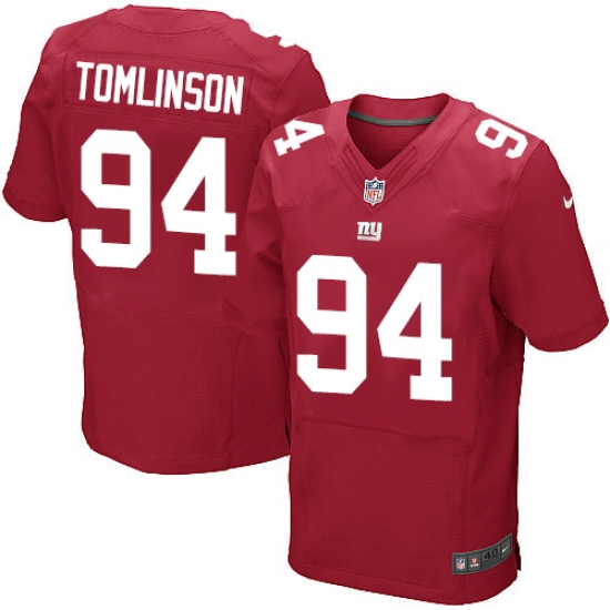 Nike Giants #94 Dalvin Tomlinson Red Alternate Mens Stitched NFL Elite Jersey Nike Giants #94 Dalvin Tomlinson Red Alternate Mens Stitched NFL Elite Jersey