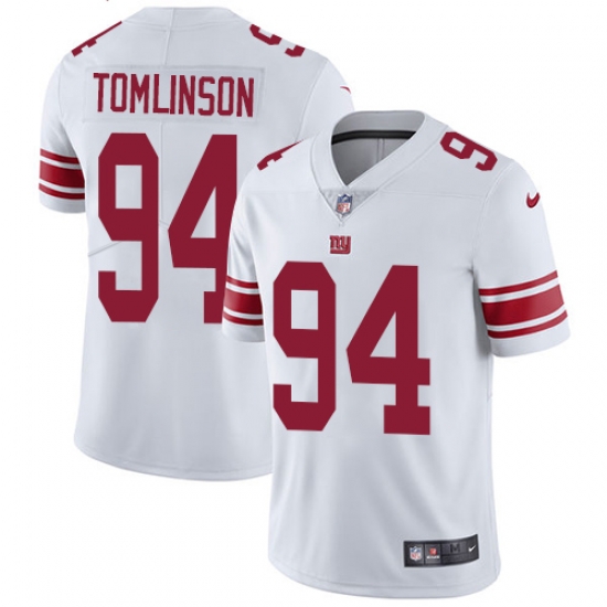 Nike Giants #94 Dalvin Tomlinson White Mens Stitched NFL Vapor Untouchable Limited Jersey Nike Giants #94 Dalvin Tomlinson White Mens Stitched NFL Vapor Untouchable Limited Jersey