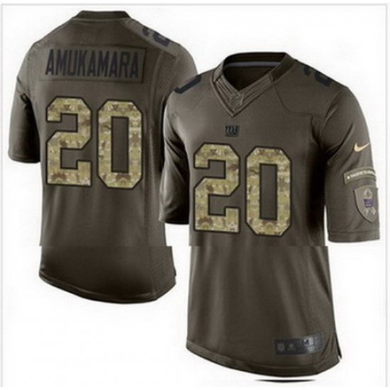 Nike New York Giants #20 Prince Amukamara Green Mens Stitched NFL Limited Salute to Service Jersey Nike New York Giants #20 Prince Amukamara Green Mens Stitched NFL Limited Salute to Service Jersey