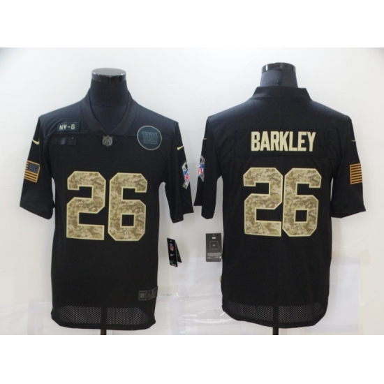Nike New York Giants 26 Saquon Barkley Black Camo 2020 Salute To Service Limited Jersey Nike New York Giants 26 Saquon Barkley Black Camo 2020 Salute To Service Limited Jersey