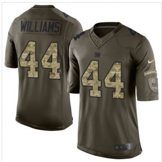 Nike New York Giants #44 Andre Williams Green Men 27s Stitched NFL Limited Salute to Service Jersey Nike New York Giants #44 Andre Williams Green Men 27s Stitched NFL Limited Salute to Service Jersey