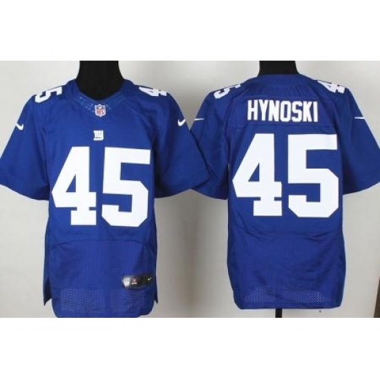 Nike New York Giants 45 Henry Hynoski Blue Elite NFL Jersey Nike New York Giants 45 Henry Hynoski Blue Elite NFL Jersey