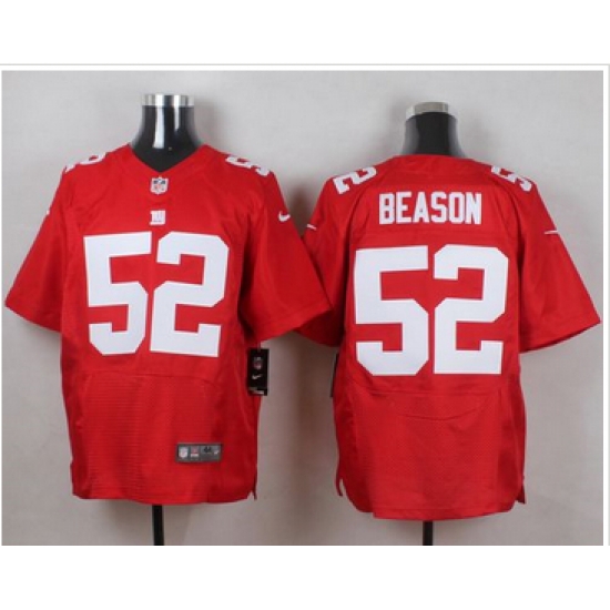Nike New York Giants #52 Jon Beason Red Alternate Mens Stitched NFL Elite Jersey Nike New York Giants #52 Jon Beason Red Alternate Mens Stitched NFL Elite Jersey
