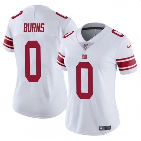 Women New York Giants 0 Brian Burns White Vapor Stitched Jersey Women New York Giants 0 Brian Burns White Vapor Stitched Jersey