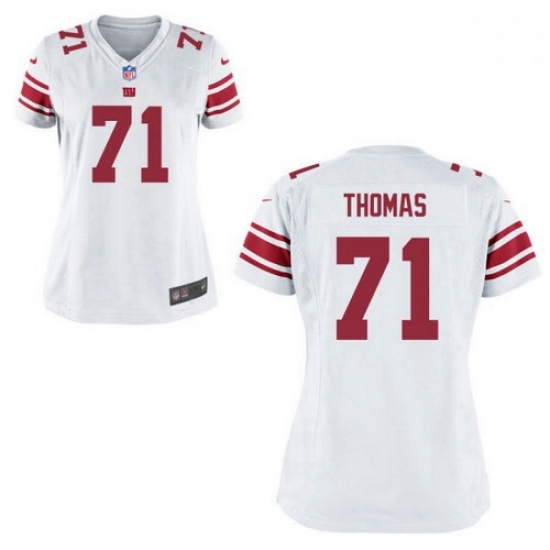 Women Nike Giant 71 Andrew Thomas White Game Jersey 2020 NFL Draft Women Nike Giant 71 Andrew Thomas White Game Jersey 2020 NFL Draft