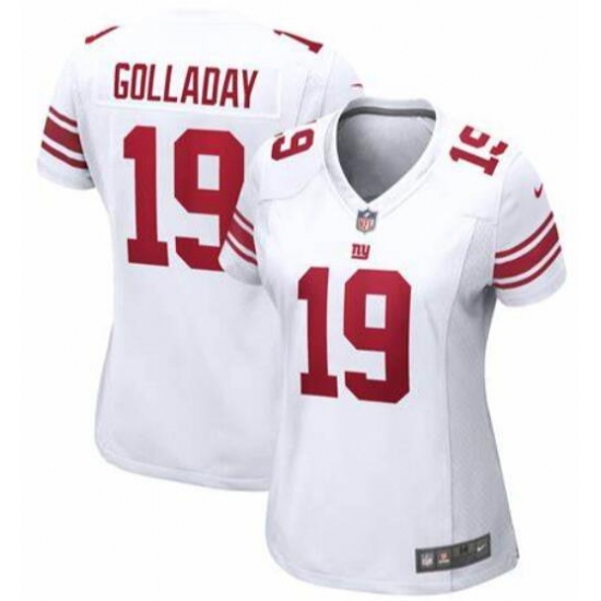 Women Nike New York Giants 19 Kenny Golladay White Stitched NFL Vapor Untouchable Limited Jersey Women Nike New York Giants 19 Kenny Golladay White Stitched NFL Vapor Untouchable Limited Jersey