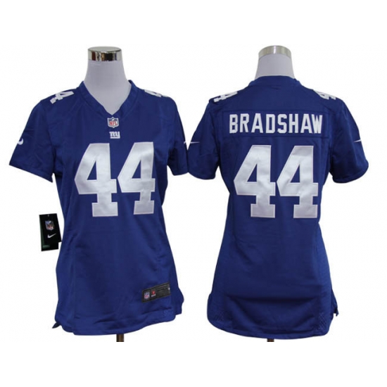 Women Nike New York Giants 44 Ahmad Bradshaw Blue Jerseys Women Nike New York Giants 44 Ahmad Bradshaw Blue Jerseys