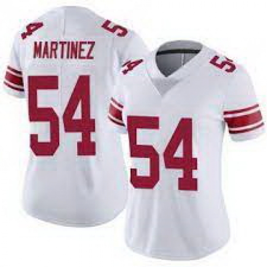 Women Nike New York Giants 54 Blake Martinez White Stitched Jersey Women Nike New York Giants 54 Blake Martinez White Stitched Jersey
