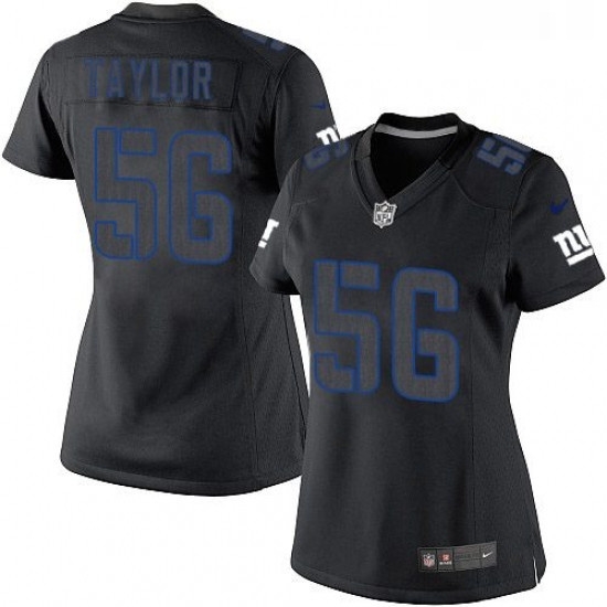 Womens Nike New York Giants 56 Lawrence Taylor Limited Black Impact NFL Jersey Womens Nike New York Giants 56 Lawrence Taylor Limited Black Impact NFL Jersey
