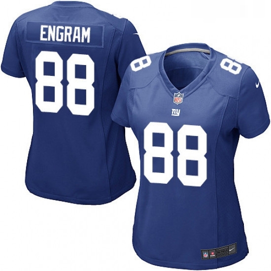 Womens Nike New York Giants 88 Evan Engram Game Royal Blue Team Color NFL Jersey Womens Nike New York Giants 88 Evan Engram Game Royal Blue Team Color NFL Jersey