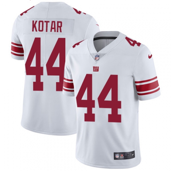 Nike Giants #44 Doug Kotar White Youth Stitched NFL Vapor Untouchable Limited Jersey Nike Giants #44 Doug Kotar White Youth Stitched NFL Vapor Untouchable Limited Jersey