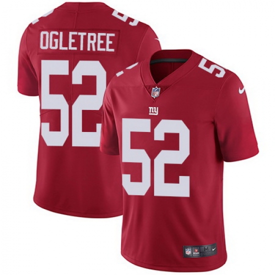 Nike Giants #52 Alec Ogletree Red Alternate Youth Stitched NFL Vapor Untouchable Limited Jersey Nike Giants #52 Alec Ogletree Red Alternate Youth Stitched NFL Vapor Untouchable Limited Jersey