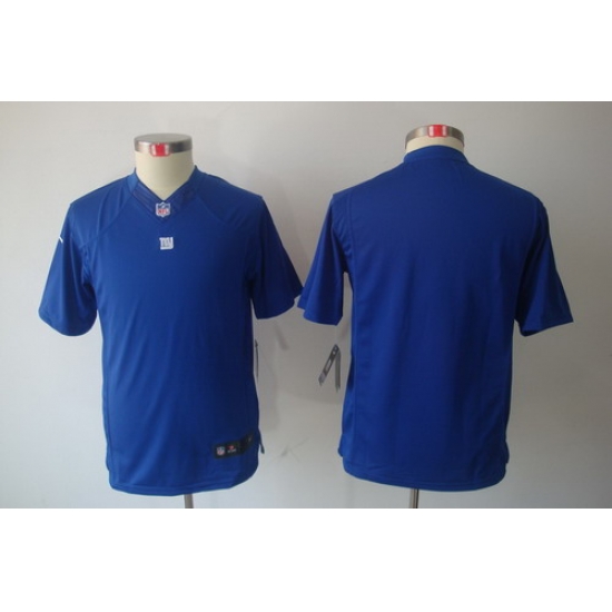 Nike Youth New York Giants Blank Blue Limited Jerseys Nike Youth New York Giants Blank Blue Limited Jerseys