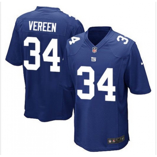 Youth New Giants #34 Shane Vereen Royal Blue Team Color Stitched NFL Elite Jersey Youth New Giants #34 Shane Vereen Royal Blue Team Color Stitched NFL Elite Jersey
