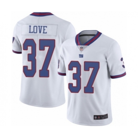 Youth New York Giants #37 Julian Love Limited White Rush Vapor Untouchable Football Jersey Youth New York Giants #37 Julian Love Limited White Rush Vapor Untouchable Football Jersey