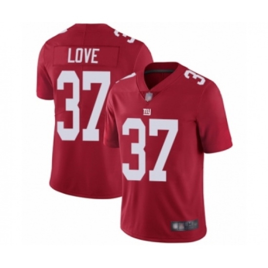 Youth New York Giants #37 Julian Love Red Alternate Vapor Untouchable Limited Player Football Jersey Youth New York Giants #37 Julian Love Red Alternate Vapor Untouchable Limited Player Football Jersey