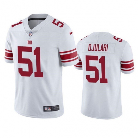 Youth New York Giants 51 Azeez Ojulari White Vapor Untouchable Limited Stitched Jersey Youth New York Giants 51 Azeez Ojulari White Vapor Untouchable Limited Stitched Jersey