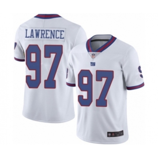 Youth New York Giants #97 Dexter Lawrence Limited White Rush Vapor Untouchable Football Jersey Youth New York Giants #97 Dexter Lawrence Limited White Rush Vapor Untouchable Football Jersey