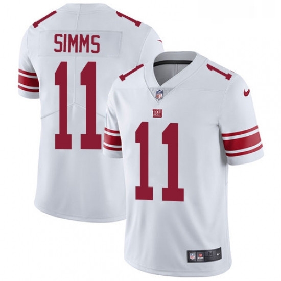 Youth Nike New York Giants 11 Phil Simms Elite White NFL Jersey Youth Nike New York Giants 11 Phil Simms Elite White NFL Jersey