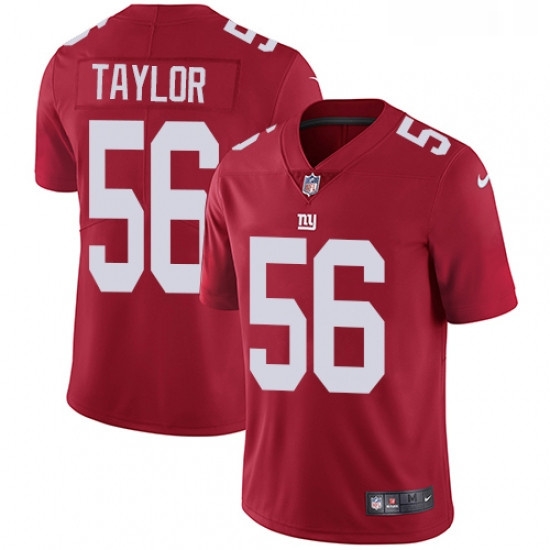 Youth Nike New York Giants 56 Lawrence Taylor Elite Red Alternate NFL Jersey Youth Nike New York Giants 56 Lawrence Taylor Elite Red Alternate NFL Jersey