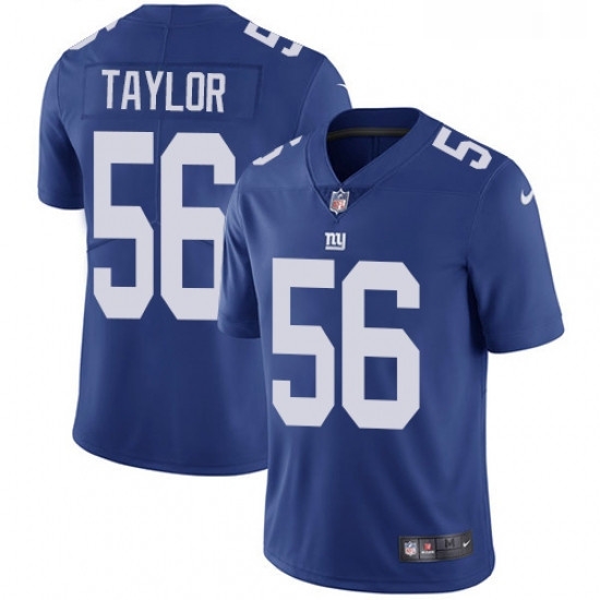 Youth Nike New York Giants 56 Lawrence Taylor Royal Blue Team Color Vapor Untouchable Limited Player NFL Jersey Youth Nike New York Giants 56 Lawrence Taylor Royal Blue Team Color Vapor Untouchable Limited Player NFL Jersey
