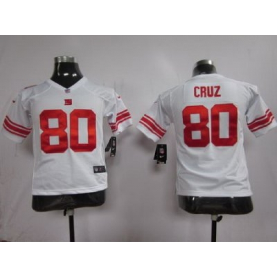 Youth Nike New York Giants #80 Victor Cruz White Nike NFL Jerseys Youth Nike New York Giants #80 Victor Cruz White Nike NFL Jerseys