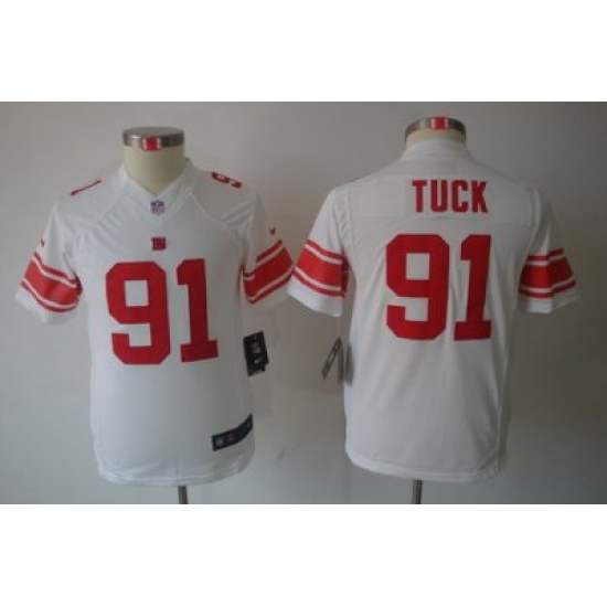 Youth Nike New York Giants 91# Justin Tuck White Limited Jerseys Youth Nike New York Giants 91# Justin Tuck White Limited Jerseys