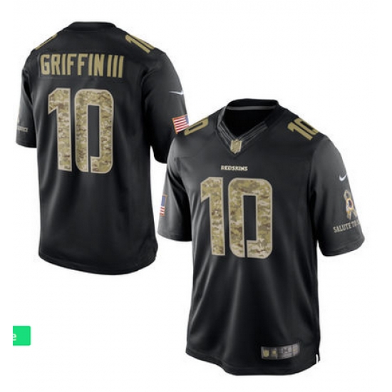 MENs WASHINGTON REDSKINS ROBERT GRIFFIN III NIKE BLACK SALUTE TO SERVICE Limited JERSEY MENs WASHINGTON REDSKINS ROBERT GRIFFIN III NIKE BLACK SALUTE TO SERVICE Limited JERSEY