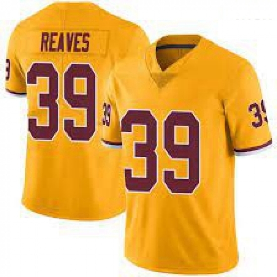 Men Washington 39 Jeremy Reaves Limited Vapor Untouchable Gold Jersey Men Washington 39 Jeremy Reaves Limited Vapor Untouchable Gold Jersey