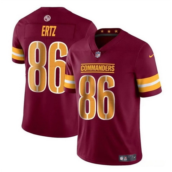 Men Washington Commanders 86 Zach Ertz Burgundy Vapor Limited Stitched Football Jersey Men Washington Commanders 86 Zach Ertz Burgundy Vapor Limited Stitched Football Jersey