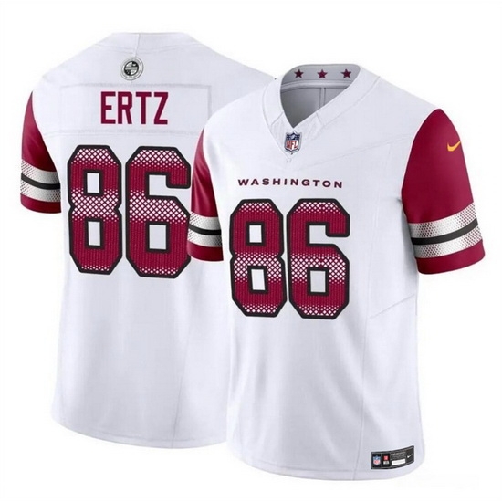 Men Washington Commanders 86 Zach Ertz White 2023 F U S E Vapor Limited Stitched Football Jersey Men Washington Commanders 86 Zach Ertz White 2023 F U S E Vapor Limited Stitched Football Jersey