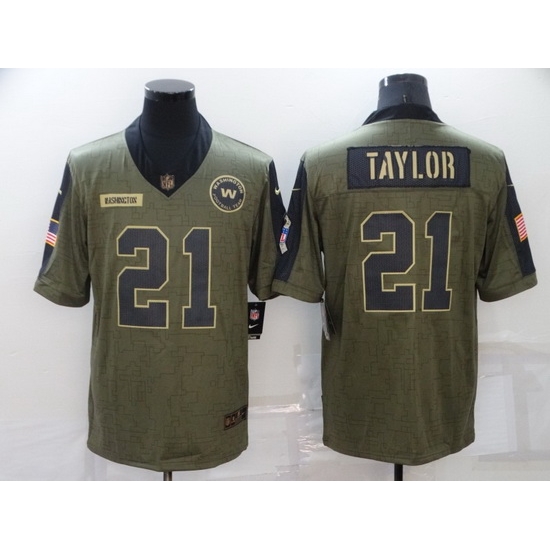 Men Washington Football Team 21 Sean Taylor Nike Olive 2021 Salute To Service Limited Player Jersey Men Washington Football Team 21 Sean Taylor Nike Olive 2021 Salute To Service Limited Player Jersey