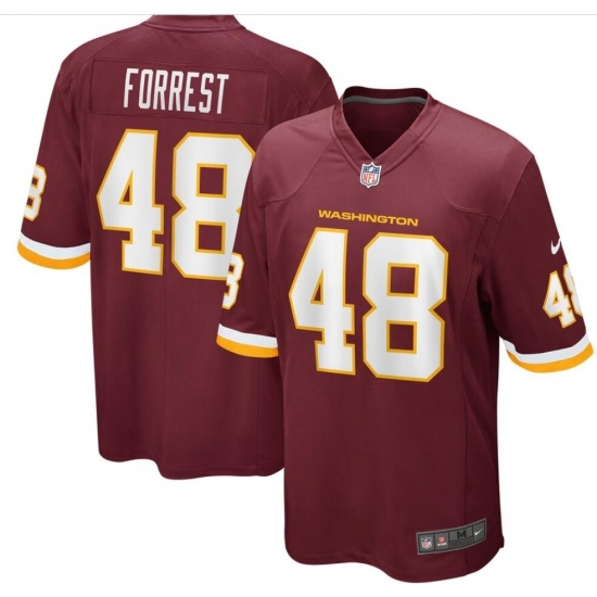 Men's Nike Darrick Forrest 48 Washington Football Red Vapor Limited Jersey Men's Nike Darrick Forrest 48 Washington Football Red Vapor Limited Jersey