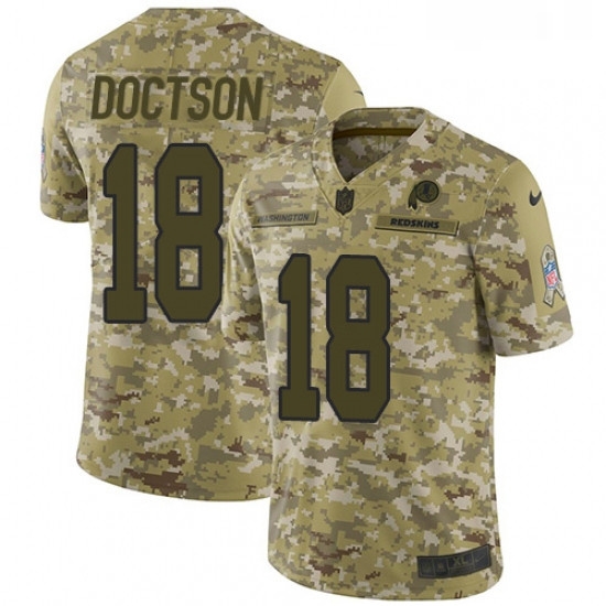 Mens Nike Washington Redskins 18 Josh Doctson Burgundy Limited Camo 2018 Salute to Service NFL Jersey Mens Nike Washington Redskins 18 Josh Doctson Burgundy Limited Camo 2018 Salute to Service NFL Jersey