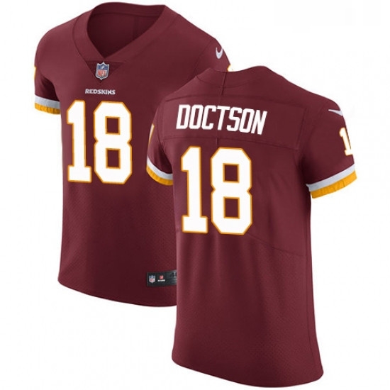 Mens Nike Washington Redskins 18 Josh Doctson Elite Burgundy Red Team Color NFL Jersey Mens Nike Washington Redskins 18 Josh Doctson Elite Burgundy Red Team Color NFL Jersey