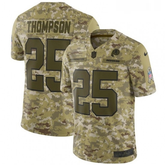 Mens Nike Washington Redskins 25 Chris Thompson Burgundy Limited Camo 2018 Salute to Service NFL Jersey Mens Nike Washington Redskins 25 Chris Thompson Burgundy Limited Camo 2018 Salute to Service NFL Jersey