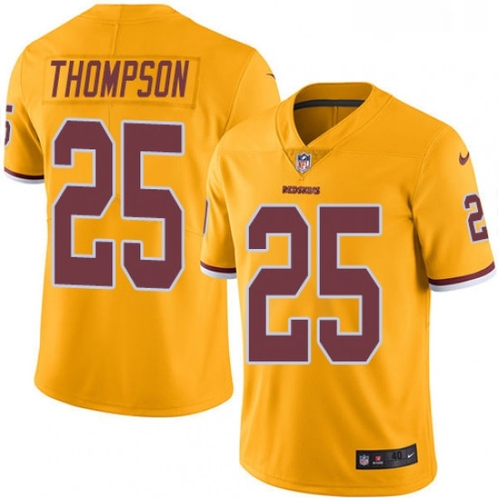 Mens Nike Washington Redskins 25 Chris Thompson Limited Gold Rush Vapor Untouchable NFL Jersey Mens Nike Washington Redskins 25 Chris Thompson Limited Gold Rush Vapor Untouchable NFL Jersey