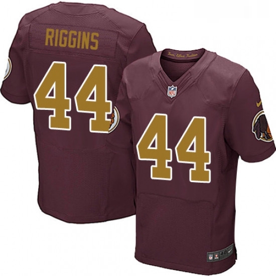 Mens Nike Washington Redskins 44 John Riggins Elite Burgundy RedGold Number Alternate 80TH Anniversary NFL Jersey Mens Nike Washington Redskins 44 John Riggins Elite Burgundy RedGold Number Alternate 80TH Anniversary NFL Jersey