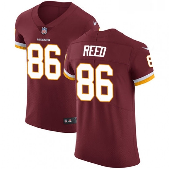 Mens Nike Washington Redskins 86 Jordan Reed Elite Burgundy Red Team Color NFL Jersey Mens Nike Washington Redskins 86 Jordan Reed Elite Burgundy Red Team Color NFL Jersey