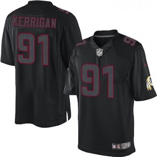 Mens Nike Washington Redskins 91 Ryan Kerrigan Limited Black Impact NFL Jersey Mens Nike Washington Redskins 91 Ryan Kerrigan Limited Black Impact NFL Jersey