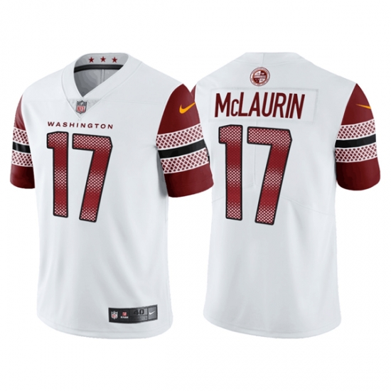 Men's Washington Commanders #17 Terry McLaurin White Vapor Untouchable Stitched Football Jersey Men's Washington Commanders #17 Terry McLaurin White Vapor Untouchable Stitched Football Jersey