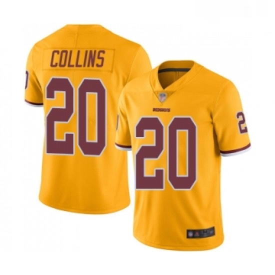 Mens Washington Redskins 20 Landon Collins Limited Gold Rush Vapor Untouchable Football Jersey Mens Washington Redskins 20 Landon Collins Limited Gold Rush Vapor Untouchable Football Jersey