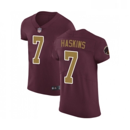 Mens Washington Redskins 7 Dwayne Haskins Burgundy Red Alternate Vapor Untouchable Elite Player Football Jersey Mens Washington Redskins 7 Dwayne Haskins Burgundy Red Alternate Vapor Untouchable Elite Player Football Jersey