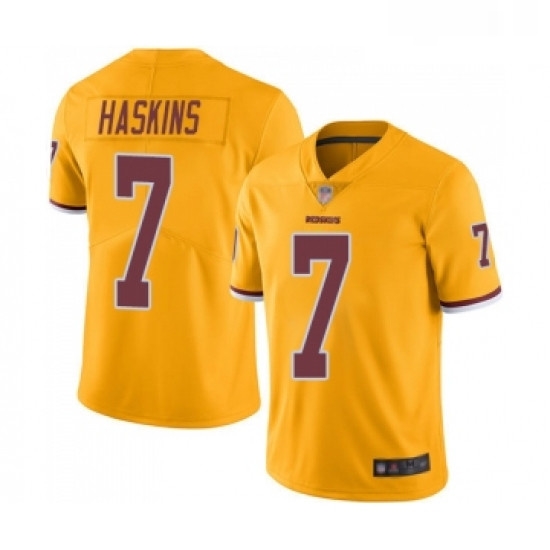 Mens Washington Redskins 7 Dwayne Haskins Limited Gold Rush Vapor Untouchable Football Jersey Mens Washington Redskins 7 Dwayne Haskins Limited Gold Rush Vapor Untouchable Football Jersey