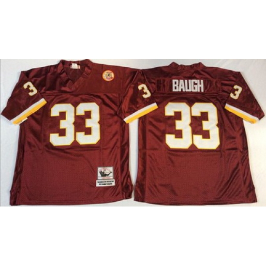 Mitchell&Ness Redskins 33 Sammy Baugh Red Throwback Stitched NFL Jersey Mitchell&Ness Redskins 33 Sammy Baugh Red Throwback Stitched NFL Jersey