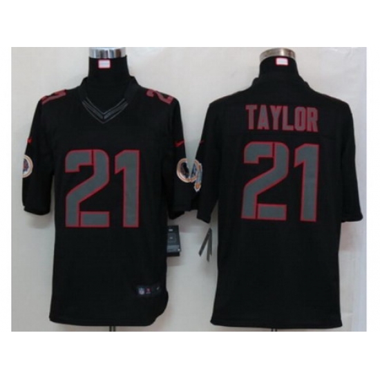 Nike NFL Washington Redskins #21 Fred Taylor Black Jerseys(Limited) Nike NFL Washington Redskins #21 Fred Taylor Black Jerseys(Limited)
